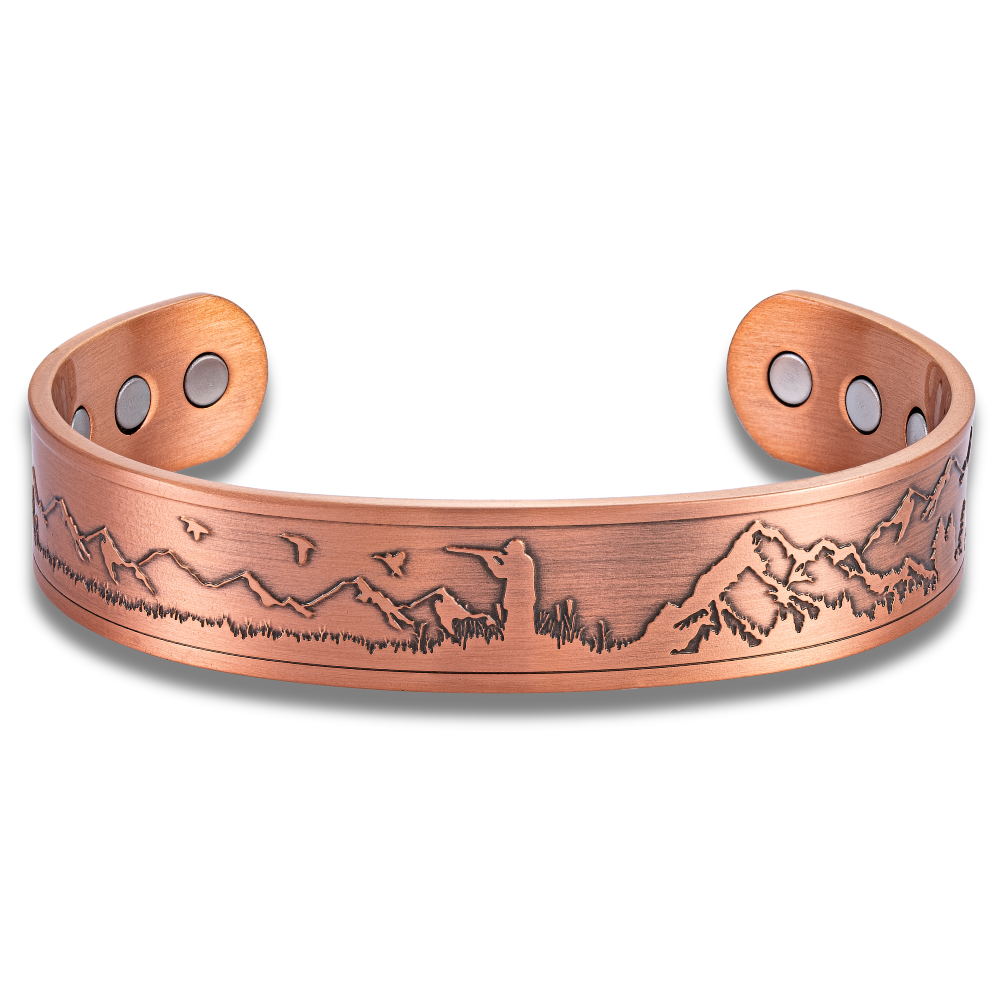 Kopper Men's Copper Hunter Bangle Bracelet
