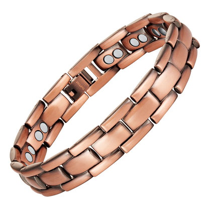 Men's Double Strength Copper Magnetic Bracelet