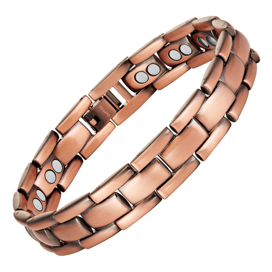 Men's Double Strength Copper Magnetic Bracelet