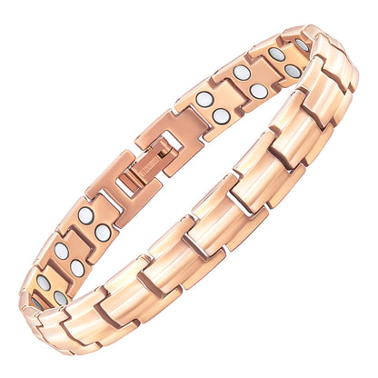 Women's Double Row Titanium Magnetic Bracelet