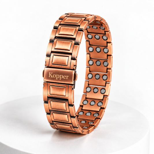 Men's TRIPLE Strength Copper Magnetic Bracelet